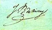 signature de Jules Berger de Xivrey