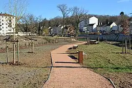 Nouveau chemin longeant le Sichon