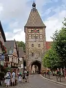 Enceinte médiévale (XIVe),Porte Haute.