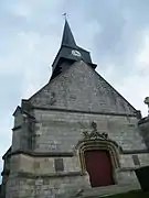 Clocher de l'église Saint-Lucien.