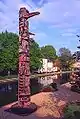 Le Totem Pole de Berkhamsted.