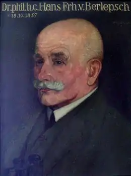 Hans von Berlepsch (1857-1933), fondateur de la protection des oiseaux