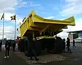 Berliet T45 sur le parvis d'Eurexpo lors du salon Époqu'Auto 2022