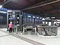 La gare dispose d'un ascenseur