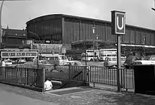 La gare de Berlin ouest en 1970
