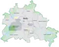 District map of Charlottenbrg-Wilmersdorf