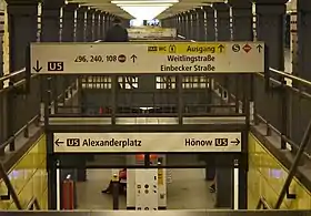 Image illustrative de l’article Lichtenberg (métro de Berlin)