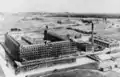 La tréfilerie de Westend fut la première usine occupant des terrains de la future Siemensstadt, vers 1900.