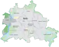 District map of Spandau