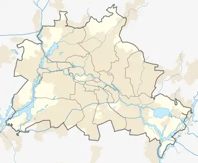 Géolocalisation sur la carte : Berlin
