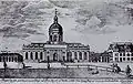 Cathédrale de Berlin au Lustgarten en 1750