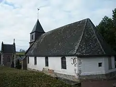 Le chevet de l'église.