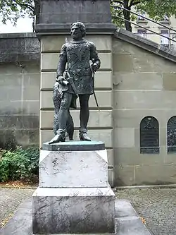 Monument rendant hommageau 5e duc Berthold de Berne.