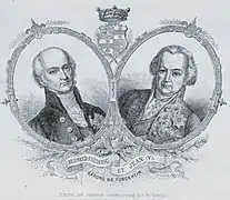 Bernard-Frédéric et Jean (V) de Turckheim