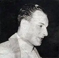 Bernard Schmetz, champion du monde à l'épée en 1937.