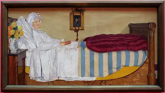 La Convalescente (1906), huile sur toile, palais des Beaux-Arts de Lille.