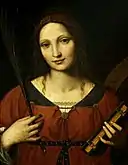 Bernardino Luini - Sainte Catherine, XVIe siècle
