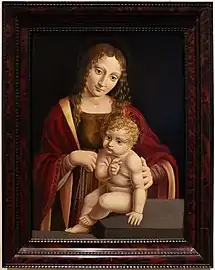 Madone à l'Enfant, vers 1495-1500, Pinacothèque du château des Sforza