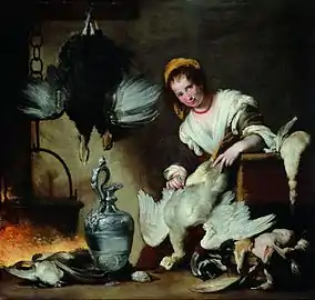 La cuisinière 1624.Palazzo Rosso, Gênes