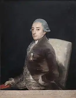 Portrait de don Bernardo de Iriarte de Francisco Goya.