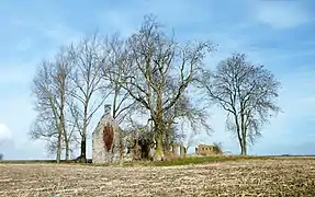 Habitat délaissé, au Fonds de Genville.