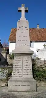 Monument aux morts« Monument aux morts de Bernieulles », sur Wikipasdecalais