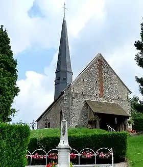 Vue de l'église.