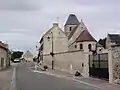 L'église dans la rue.