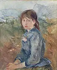 Paysanne niçoise, 1888-89, musée des Beaux-Arts de Lyon.