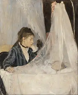 Le Berceau (1872), Paris, musée d'Orsay.