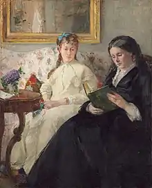 La Mère et la sœur de l'artiste (entre 1869 et 1870), Washington, National Gallery of Art.