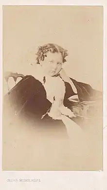Berthe Poelaert épouse de Charles Janssen.
