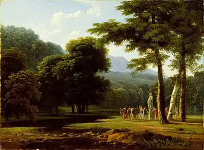 Paysage (1804), musée d'art d'Indianapolis.