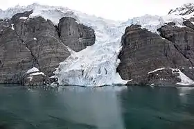 Le glacier Bertrab.