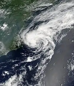 Tempête tropicale Beryl, le 19 juillet 2006 à 15:15Z
