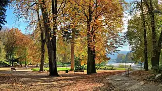 Le parc Micaud.