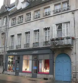 L'hôtel de Buyer à Besançon.