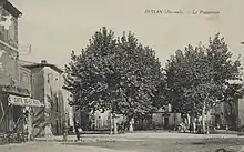 Bessan - La Promenade, 1ère moitié du XXe siècle