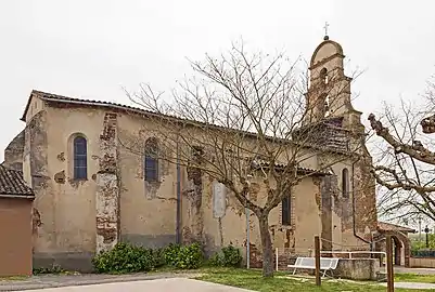 L'église de l’Assomption - l'abside à cinq pans