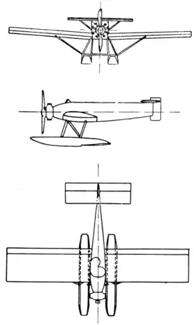 vue en plan de l’avion