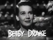 Betsy Drake en 1948, sa troisième épouse.