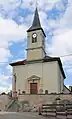 L'église Sainte-Croix.