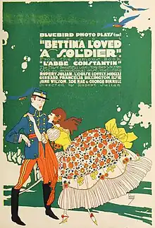 Bettina Loved a Soldier (en) (1916), adaptation par Henry MacRae d'un roman de Ludovic Halévy, L'Abbé Constantin