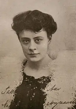 L'actrice Betty Nansen (1873-1943)