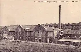 Usine Laniel sur une carte postale de la fin du XIXe siècle ou du début du XXe siècle.