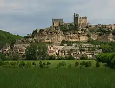 Le château de Beynac.
