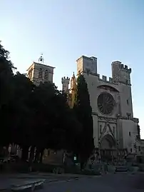 La cathédrale Saint-Nazaire de Béziers.