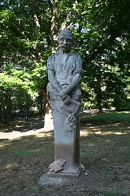 Monument à Jean Laurès, dit “Lou Campestre”, Béziers, plateau des poètes.