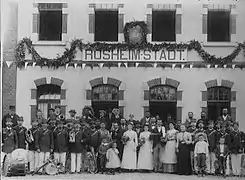 Inauguration de la gare de Rosheim-Ville.