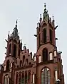 Les tours de la cathédrale.